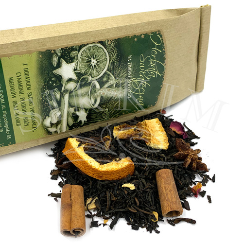 Herbata Świąteczna - Bożonarodzeniowa `Na Zimowe Wieczory` 100g